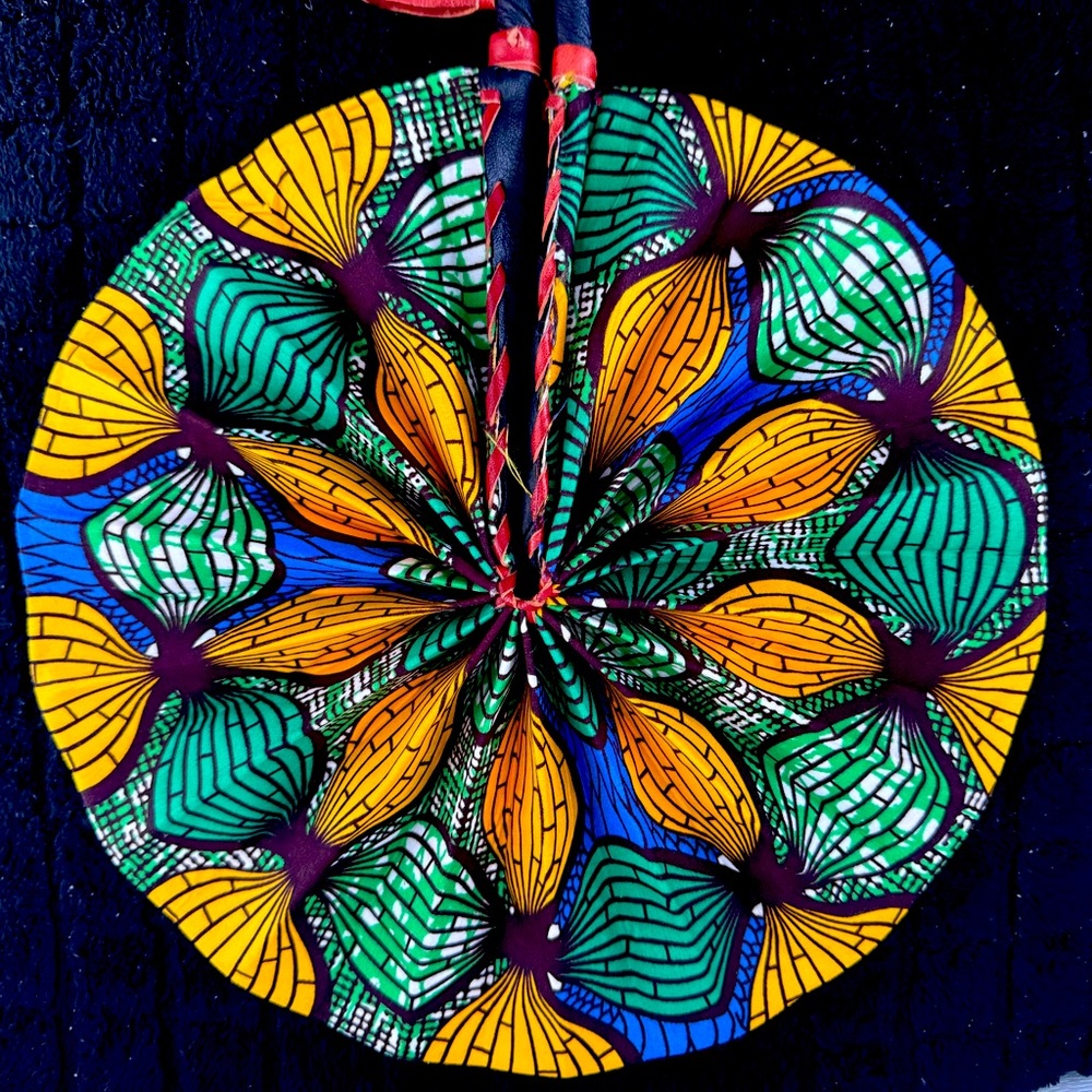 African Kente Fan